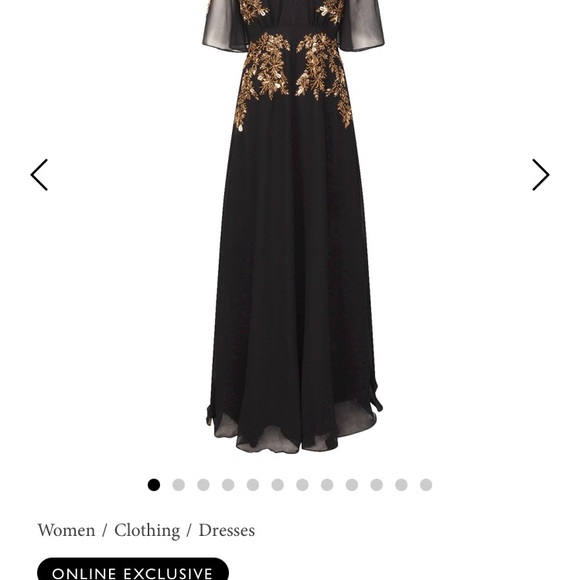 This is a Beautiful Dress from England. Hope & Ivy. Bought for wedding. NEW - Picture 4 of 4